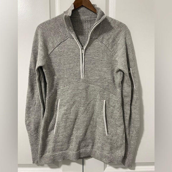 LULULEMON- Summit Stride Sweater
Heathered Core Ultra Light Grey - Picture 3 of 7